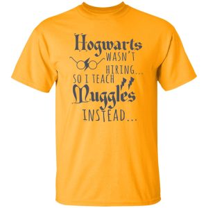 HP Shirt for Teachers, I Teach Muggles, Gift for Nerds, Wizard Shirt, Potter Teacher Appreciation Shirt