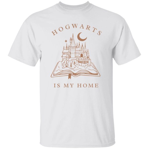 Harry Potter Unisex Tshirt Hogwarts is my home Shirt