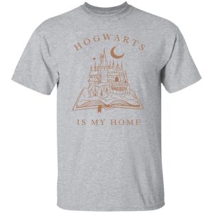 Harry Potter Unisex Tshirt Hogwarts is my home Shirt