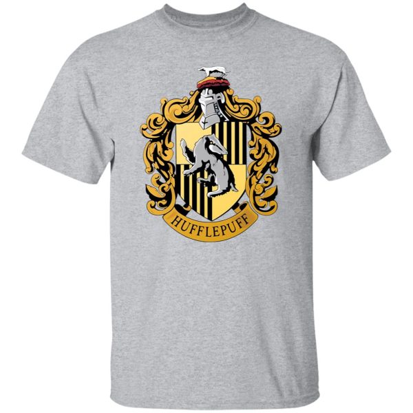 Hufflepuff Hogwarts House Team Family Top Tee Kids Adults Shirt