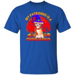 My Patronus is A Chihuahua Halloween Blood Moon for Dog Lover Shirt