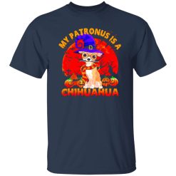 My Patronus is A Chihuahua Halloween Blood Moon for Dog Lover Shirt