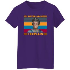 Harry Potter Minerva McGonagall I Never Argue I Explain Shirt