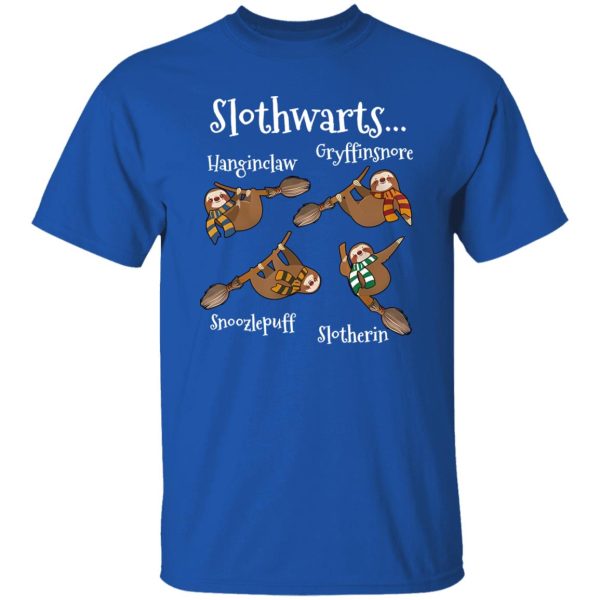 Slothwarts Harry Potter Hanginclaw Gryffinsnore Snoozlepuff Slotherin Shirt