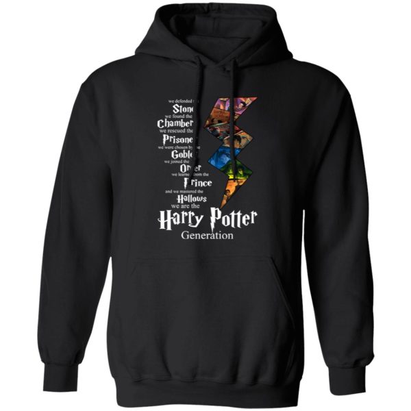 Stone Chamber Prisoner Goblet Order Prince Hallows Harry Potter Generation Shirt