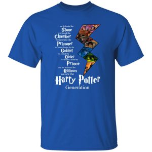 Stone Chamber Prisoner Goblet Order Prince Hallows Harry Potter Generation Shirt