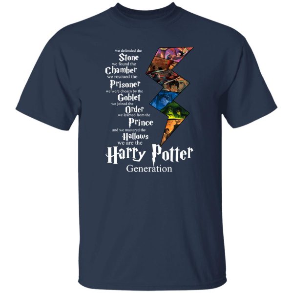 Stone Chamber Prisoner Goblet Order Prince Hallows Harry Potter Generation Shirt