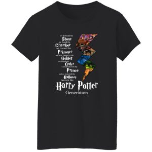 Stone Chamber Prisoner Goblet Order Prince Hallows Harry Potter Generation Shirt