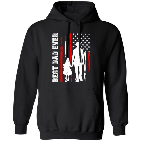 Best Dad Ever American Flag Father’s Day Shirt