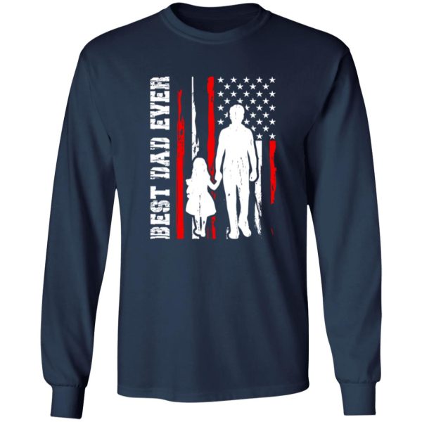 Best Dad Ever American Flag Father’s Day Shirt