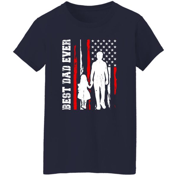 Best Dad Ever American Flag Father’s Day Shirt