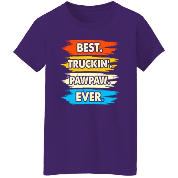 Best Truckin’ Pawpaw Ever Vintage Father’s Day Shirt