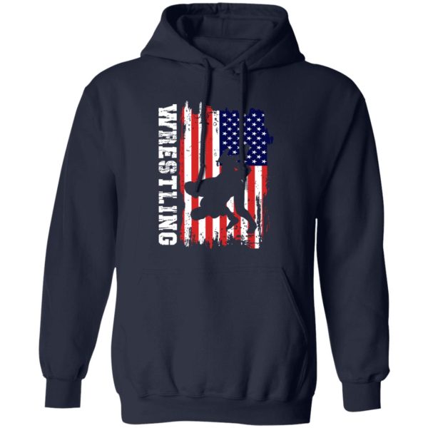 Wrestling American Flag Father’s Day Shirt