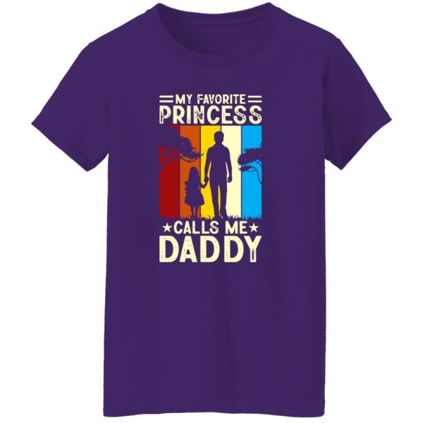 My Favorite Princess Calls Me Daddy Vintage Father’s Day Shirt