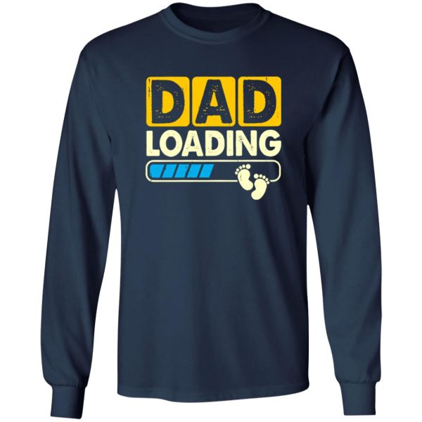 Dad Loading Promoted To Dad Baby Announcement Shirt