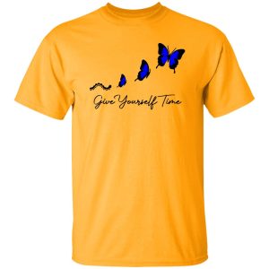 Give Yourself Time Transformation Butterfly Shirt