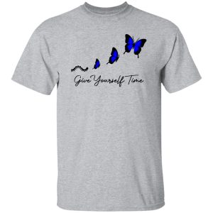 Give Yourself Time Transformation Butterfly Shirt