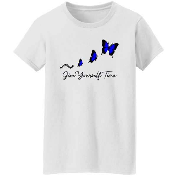 Give Yourself Time Transformation Butterfly Shirt