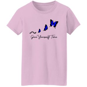 Give Yourself Time Transformation Butterfly Shirt