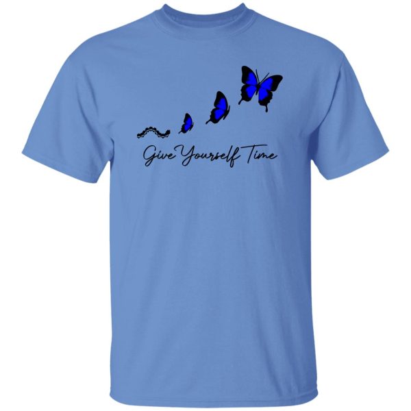 Give Yourself Time Transformation Butterfly Shirt