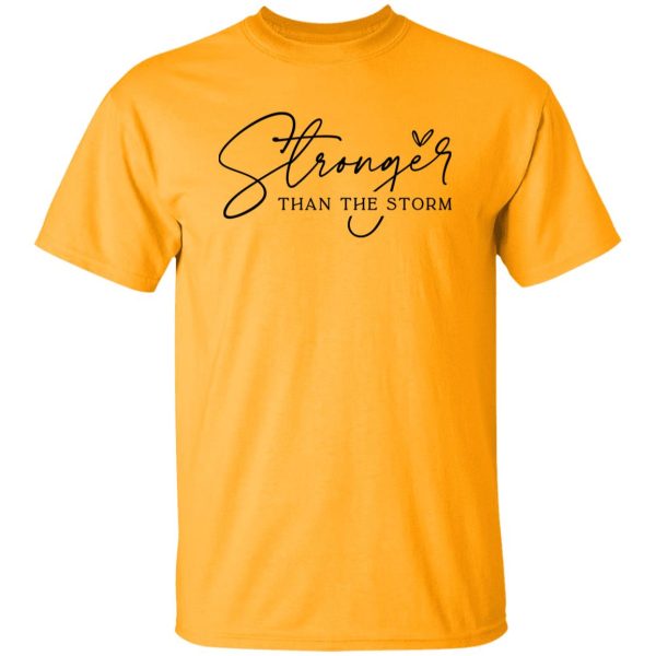 You Are Stronger Than The Storm Shirt