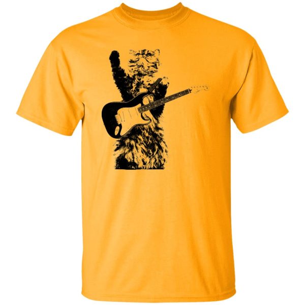 Cat playing guitar Shirt