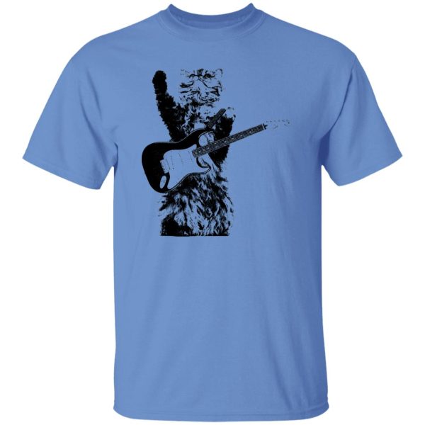 Cat playing guitar Shirt