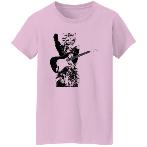 Cat playing guitar Shirt