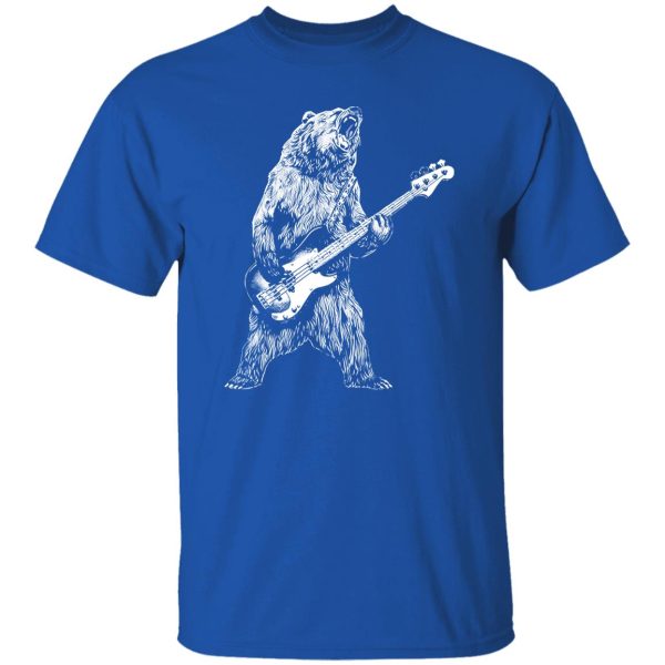 Bear playing bass guitar Shirt