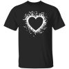 Musical Notes Symbol Love Heart Christmas Shirt