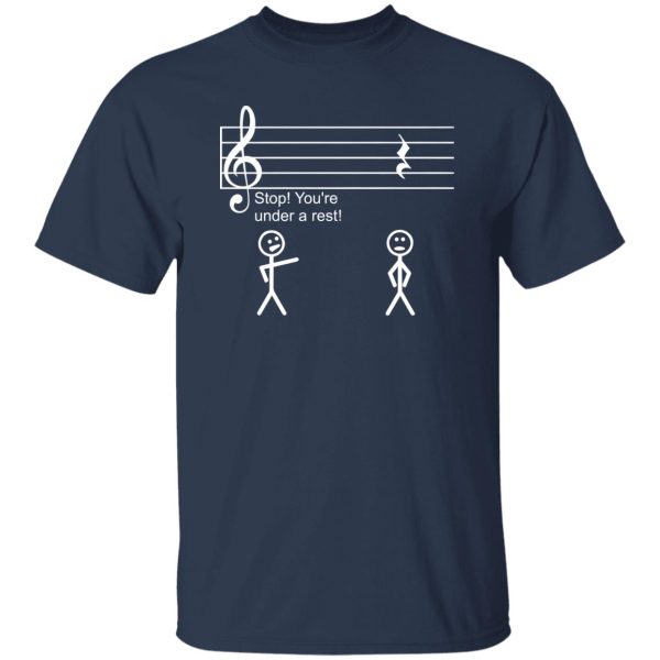 Minimalist Music Note Shirt