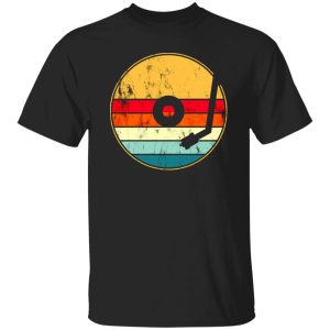 Nostalgic Vinyl Record Player Shirt