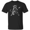 Rock Cat Playing Guitar Shirt