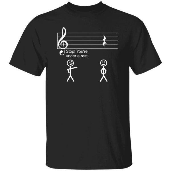 Minimalist Music Note Shirt