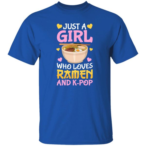 K-Pop Ramen Japanese Noodles Bowl Kpop Heart South Korea Music Shirt