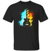 Guitar Fire and Water Art Shirt