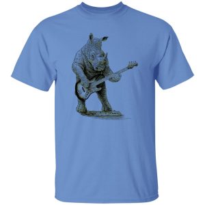 Rhino Playing Bass Shirt