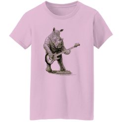 Rhino Playing Bass Shirt