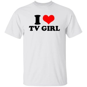 I Heart Tv Girl Shirt