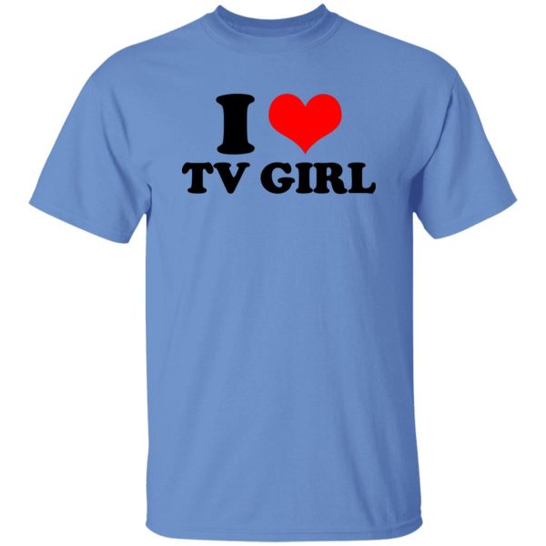 I Heart Tv Girl Shirt