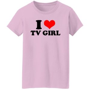 I Heart Tv Girl Shirt