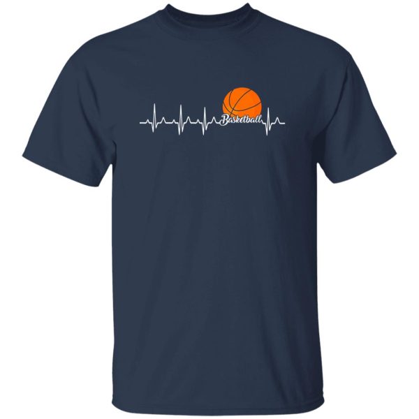 Basketball Heartbeat Sports for Basketball Lover V2 Shirt