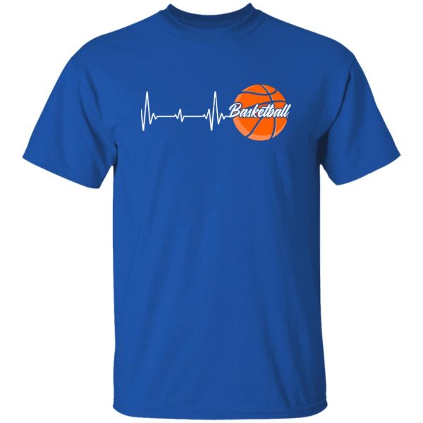 Basketball Heartbeat Sports for Basketball Lover Shirt