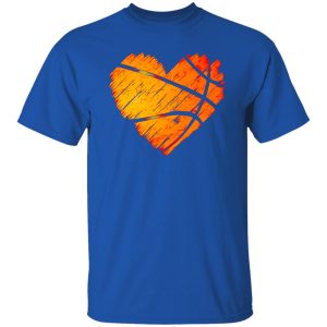 Basketball Lover Shirt, Basketball Heart