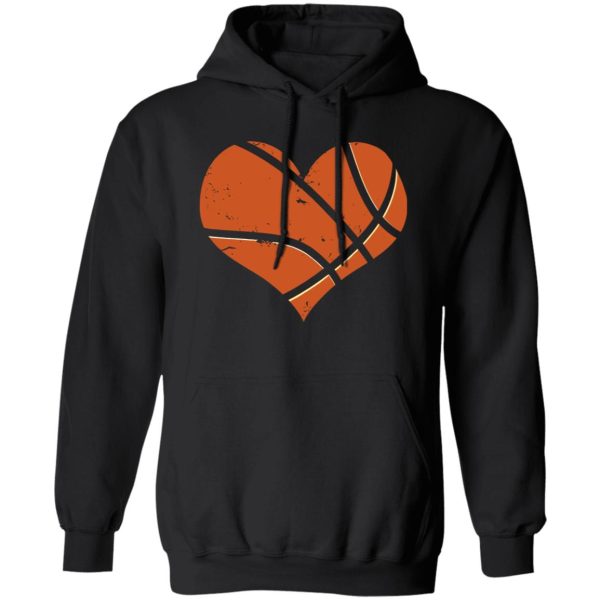 Basketball Ball Heart Sport for Basketball Lover Shirt