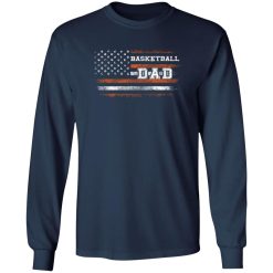 Basketball Dad Shirt, Basketball Dad American Flag Shirt