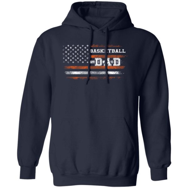 Basketball Dad Shirt, Basketball Dad American Flag Shirt