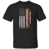 Basketball Dad Shirt, Basketball Dad American Flag V2 Shirt