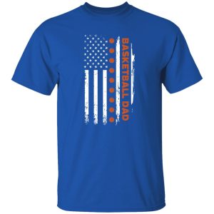 Basketball Dad Shirt, Basketball Dad American Flag V2 Shirt