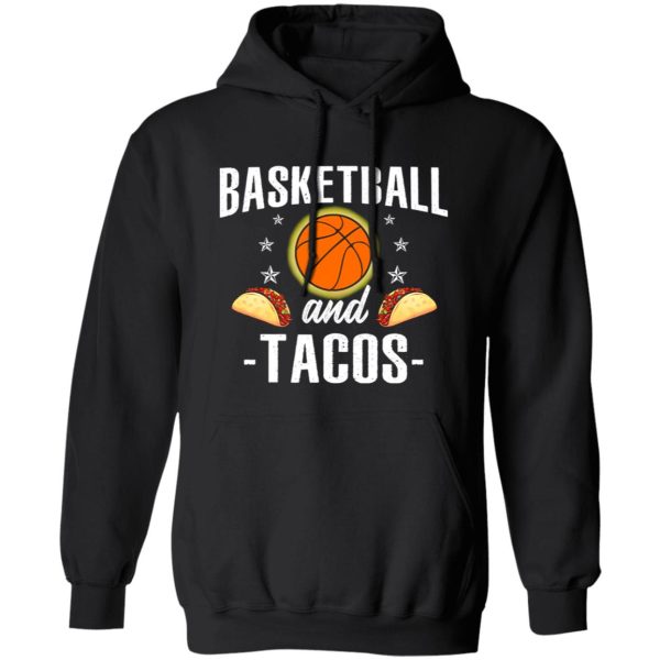 Basketball And Tacos Retro Sports Player Taco Fan Shirt